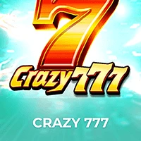 Lottery 7 slots game art with a golden 777 symbol